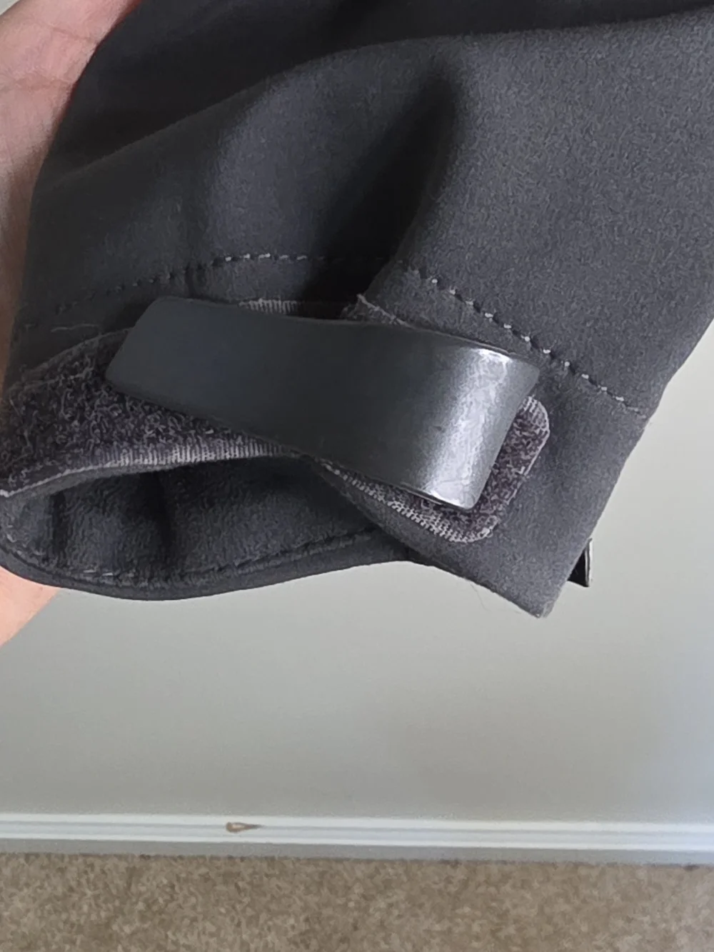 The North Face right plastic